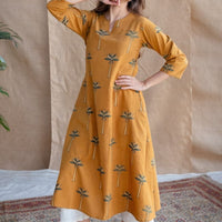 Raiza Ajrakh Cotton Kurta