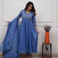 Heavy Embroidery Kurti set