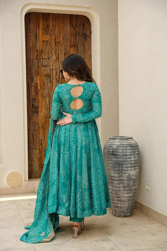 Anarkali Dupatta Set