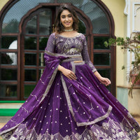 LONG GOWN DUPPATA