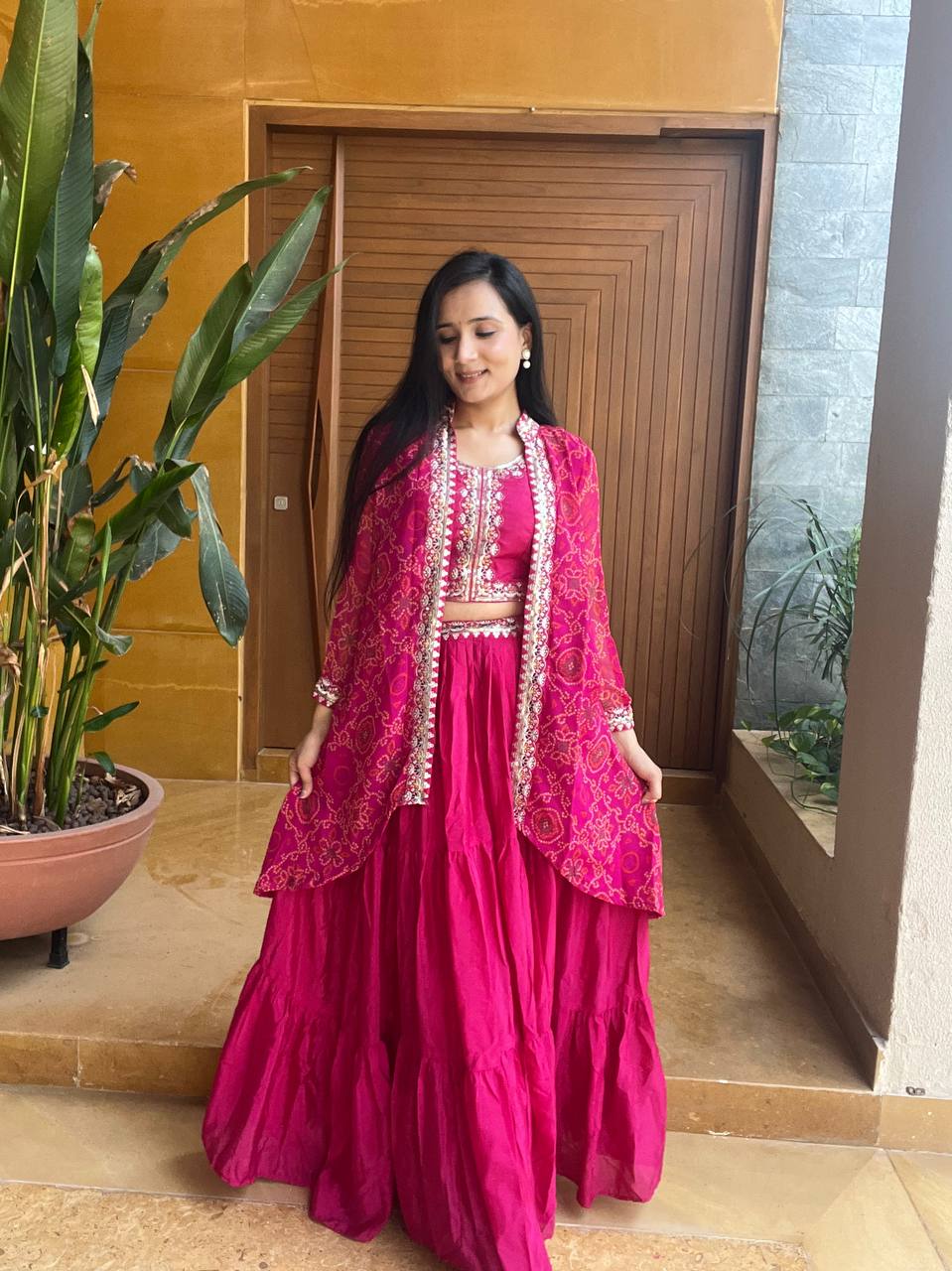 Lehenga choli & Shrug