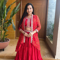 Lehenga choli & Shrug