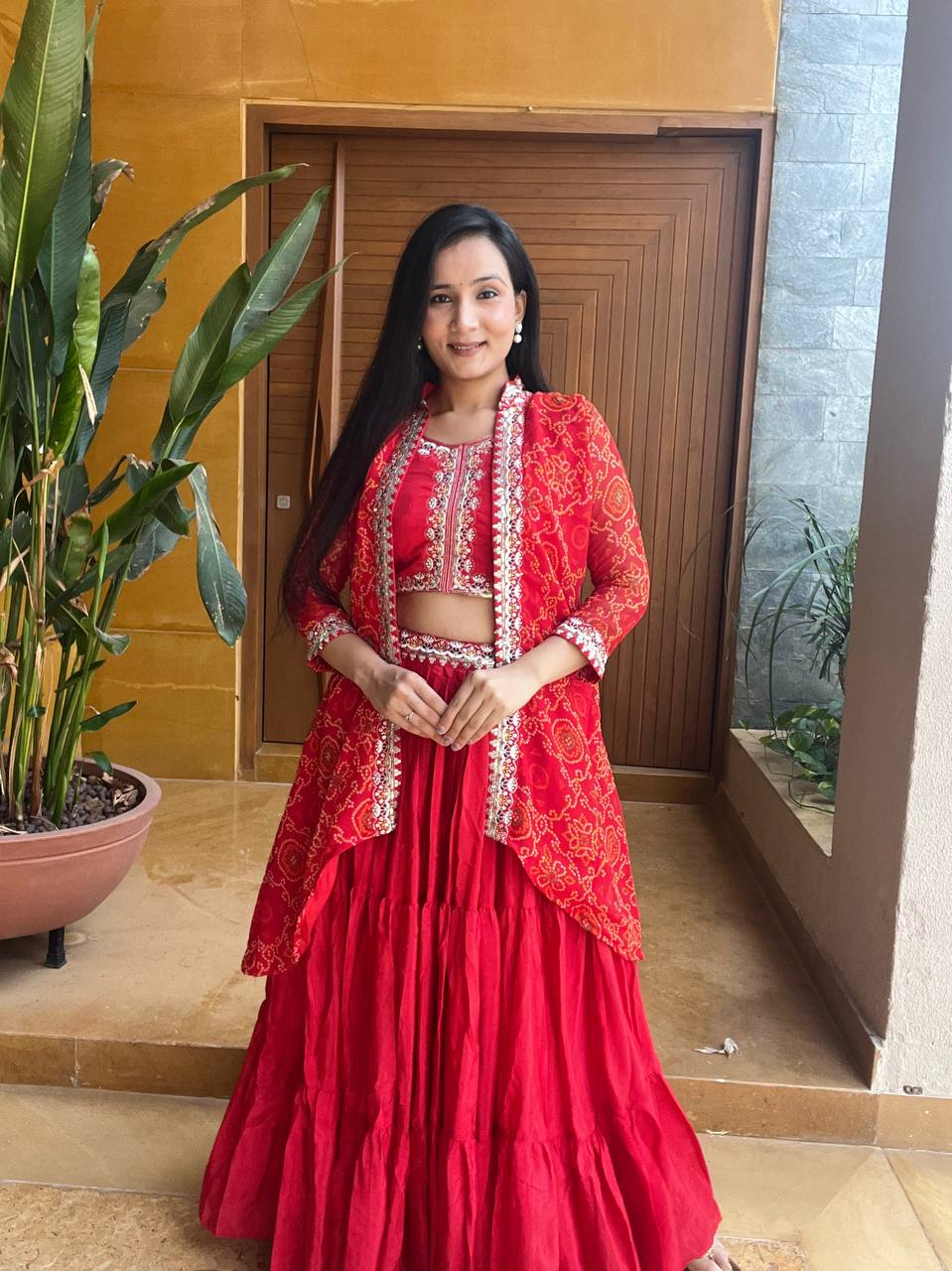 Lehenga choli & Shrug