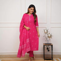 EKATRA PRINT PINK KURTI