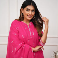 EKATRA PRINT PINK KURTI