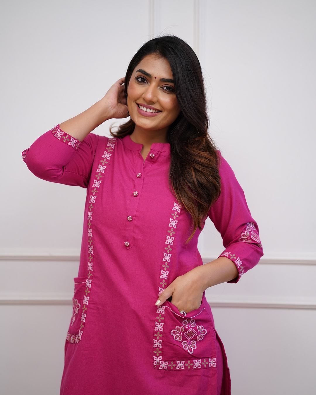 Pocket Kurti Set