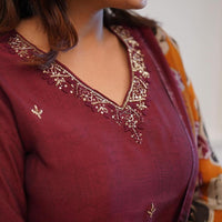 Zari Kurti Set