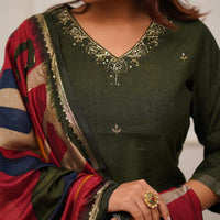 Zari Kurti Set