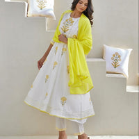 Hand Gota work Kurti set