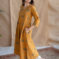 Raiza Ajrakh Cotton Kurta