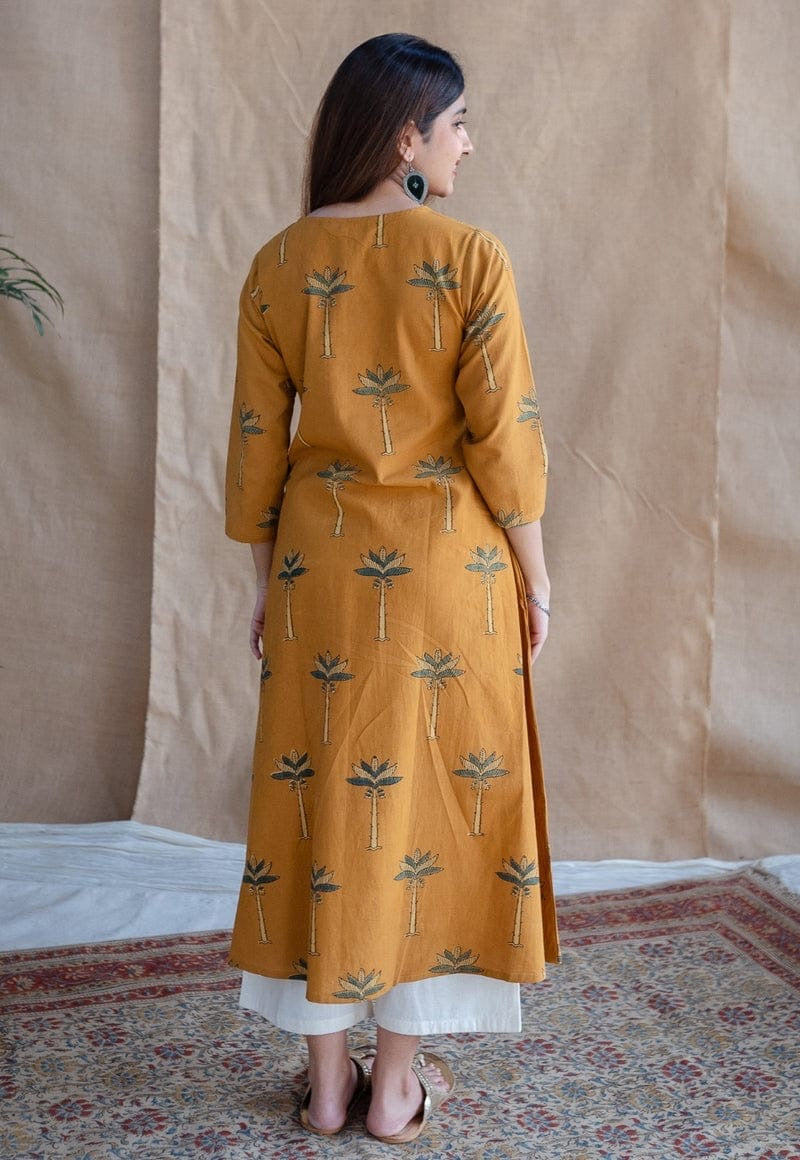 Raiza Ajrakh Cotton Kurta